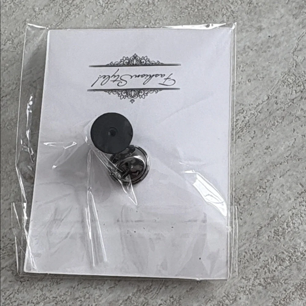 Positive Sign Enamel Pin - Picture 3 of 3